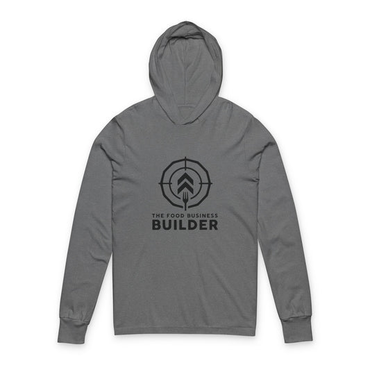 Builder Logo Long-Sleeve Hooded Shirt
